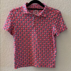 Burlebo Boys Polo American Flags